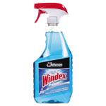 Windex Glass Cleaner with Ammonia-D, 32oz Capped Bottle with Trigger, 12/Carton orginal image