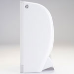 Iconex Proline Curve Manual Dispenser, Manual, 1.06 quart Capacity, Durable, Antimicrobial, Anti-bacterial, White, 1Each view 5