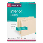 Smead Interior File Folders, 1/3-Cut Tabs, Letter Size, Manila, 100/Box view 3