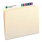 Smead Manila File Folders, Straight Tab, Letter Size, 100/Box orginal image