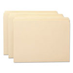 Smead Manila File Folders, Straight Tab, Letter Size, 100/Box view 1