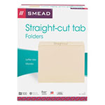 Smead Manila File Folders, Straight Tab, Letter Size, 100/Box view 3