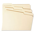 Smead 100% Recycled Reinforced Top Tab File Folders, 1/3-Cut Tabs, Letter Size, Manila, 100/Box view 3