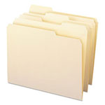 Smead 100% Recycled Reinforced Top Tab File Folders, 1/3-Cut Tabs, Letter Size, Manila, 100/Box view 4