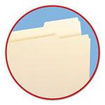 Smead Manila Guide Height Systems File Folders, 2/5-Cut Tabs, Right of Center, Letter Size, 100/Box view 4