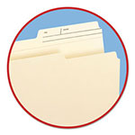 Smead Reinforced Guide Height File Folders, 2/5-Cut Printed Tab, Right of Center, Letter Size, Manila, 100/Box view 4