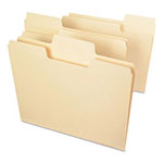 Smead SuperTab Top Tab File Folders, 1/3-Cut Tabs, Letter Size, 14 pt. Manila, 50/Box view 5