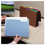 Smead SuperTab Colored File Folders, 1/3-Cut Tabs, Letter Size, 14 pt. Stock, Assorted, 50/Box view 3