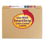 Smead Heavyweight Kraft File Folders, Straight Tab, Letter Size, 11 pt. Kraft, 100/Box view 2