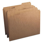 Smead Heavyweight Kraft File Folders, 1/3-Cut Tabs, Letter Size, 11 pt. Kraft, 100/Box view 3