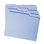 Smead Colored File Folders, 1/3-Cut Tabs, Letter Size, Blue, 100/Box view 4