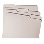 Smead Colored File Folders, 1/3-Cut Tabs, Letter Size, Gray, 100/Box view 4