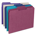 Smead Colored File Folders, 1/3-Cut Tabs, Letter Size, Gray, 100/Box view 5