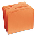 Smead Reinforced Top Tab Colored File Folders, 1/3-Cut Tabs, Letter Size, Orange, 100/Box view 5