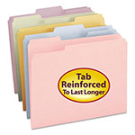 Smead Colored File Folders, 1/3-Cut Tabs, Letter Size, Pink, 100/Box view 2
