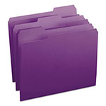 Smead Colored File Folders, 1/3-Cut Tabs, Letter Size, Purple, 100/Box view 4