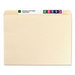 Smead Top Tab 1-Fastener Folders, Straight Tab, Letter Size, 11 pt. Manila, 50/Box view 1