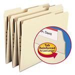 Smead Top Tab 1-Fastener Folders, 1/3-Cut Tabs, Letter Size, 11 pt. Manila, 50/Box view 5