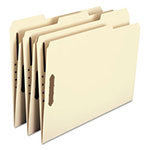 Smead Top Tab 2-Fastener Folders, 1/3-Cut Tabs, Letter Size, 11 pt. Manila, 50/Box view 4