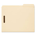 Smead Top Tab 2-Fastener Folders, 1/3-Cut Tabs, Right Position, Letter Size, 11 pt. Manila, 50/Box view 2