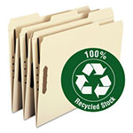Smead Top Tab 2-Fastener Folders, 1/3-Cut Tabs, Letter Size, 11 pt. Manila, 50/Box view 4
