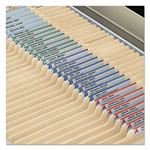 Smead Top Tab 2-Fastener Folders, 2/5-Cut Tabs, Right of Center, Letter Size, 11 pt. Manila, 50/Box view 3