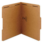 Smead Top Tab 2-Fastener Folders, 1/3-Cut Tabs, Letter Size, 11 pt. Kraft, 50/Box view 2