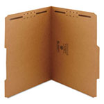 Smead Top Tab 2-Fastener Folders, 2/5-Cut Tabs, Right of Center, Letter Size, 11 pt. Kraft, 50/Box view 3