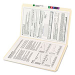 Smead Reinforced Tab Manila File Folders, Straight Tab, Legal Size, 11 pt. Manila, 100/Box view 3