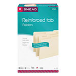 Smead Reinforced Tab Manila File Folders, 1/3-Cut Tabs, Legal Size, 11 pt. Manila, 100/Box view 4