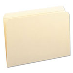 Smead Top Tab 1-Fastener Folders, Straight Tab, Legal Size, 11 pt. Manila, 50/Box view 1