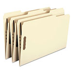 Smead Top Tab 2-Fastener Folders, 1/3-Cut Tabs, Legal Size, 11 pt. Manila, 50/Box view 4