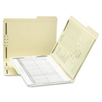 Smead Top Tab 2-Fastener Folders, 2/5-Cut Tabs, Right of Center, Legal Size, 11 pt. Manila, 50/Box view 3