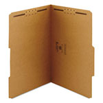 Smead Top Tab 2-Fastener Folders, 2/5-Cut Tabs, Right of Center, Legal Size, 17 pt. Kraft, 50/Box view 3