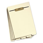Smead Stackable Folder Dividers w/ Fasteners, 1/5-Cut End Tab, Letter Size, Manila, 50/Pack view 1