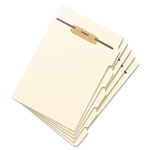 Smead Stackable Folder Dividers w/ Fasteners, 1/5-Cut Top Tab, Letter Size, Manila, 50/Pack orginal image