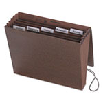Smead Six-Pocket Subject File w/ Insertable Tabs, 5.25