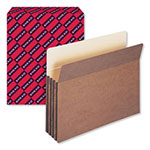 Smead Redrope Drop Front File Pockets, 3.5