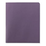 Smead Two-Pocket Folder, Textured Paper, Lavender, 25/Box view 1