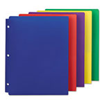 Smead Poly Snap-In Two-Pocket Folder, 11 x 8.5, Assorted, 10/Pack view 2