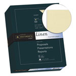 Southworth 25% Cotton Linen Business Paper, 24 lb, 8.5 x 11, Ivory, 500/Ream view 1