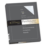 Southworth Parchment Specialty Paper, 24 lb, 8.5 x 11, Blue, 100/Pack orginal image