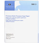 Sparco White Copy Paper, 8 1/2 x 11 (Letter), 92 Bright, 20 lb, 500 Sheets Per Ream, Case of 5 Reams view 2
