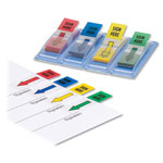 Sparco Flags in Dispenser, "Sign Here", 1/2" x 1 3/4", Assorted view 1