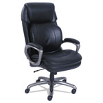 SertaPedic Cosset Big and Tall Executive Chair, Supports up to 400 lbs., Black Seat/Black Back, Slate Base orginal image