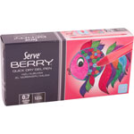 So-Mine Serve Berry Quick Dry Retract Gel Ink Pen, Red Gel-based Ink, Red Barrel view 1