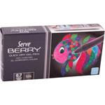 So-Mine Serve Berry Quick Dry Retract Gel Ink Pen, Black Gel-based Ink, Black Barrel view 1