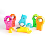 So-Mine Serve Ring Eraser & Sharpener - Plastic - Multicolor - 1 Each orginal image