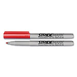 Stride StrideMark Tank Permanent Marker, Broad Chisel Tip, Red, 12/Pack view 2