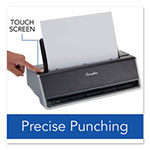 Swingline 28-Sheet Commercial Electric Three-Hole Punch, 9/32